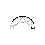 COPPIA GANASCE SCARABEO 50 4T 4 VALVOLE  140MMX25MM