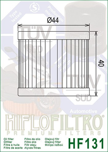 AHHF131 - FILTRO OLIO HF131 BURGMAN 125-200