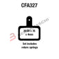 BGR4132700 - SERIE PASTIGLIE CFA327 MTB
