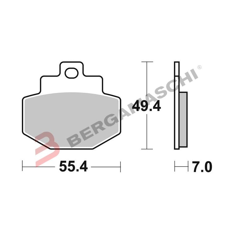 BG07047XS - PASTIGLIE BREMBO XS 07047XS