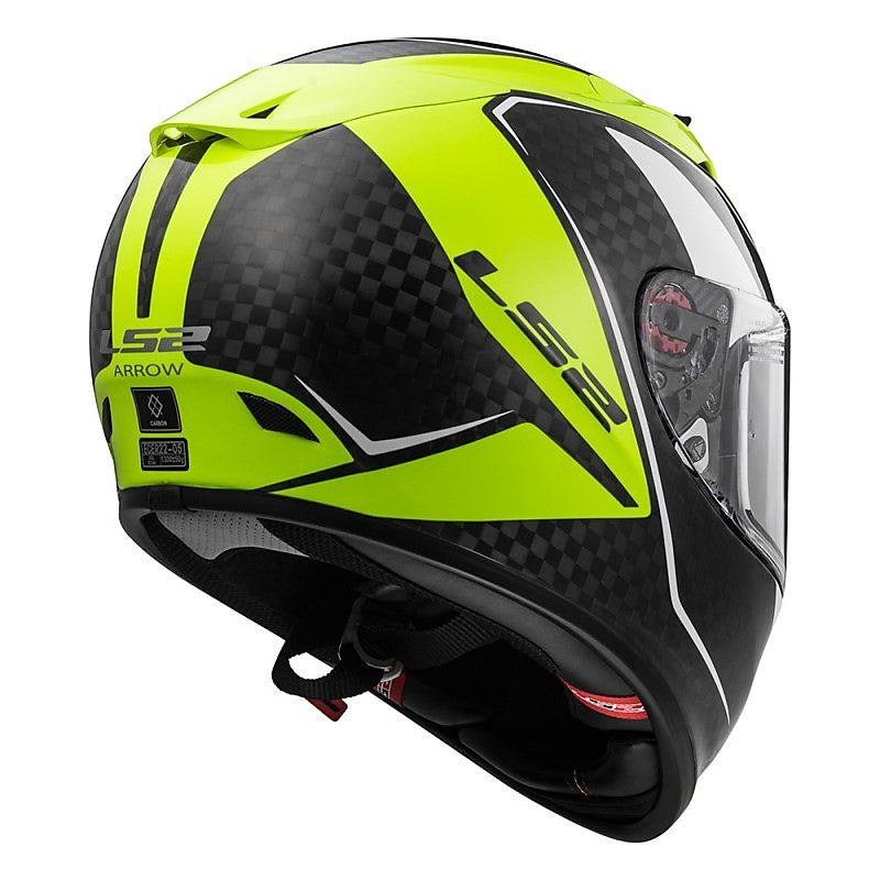CASCO INTEGRALE FF323 CARBON YL.TAGLIA M