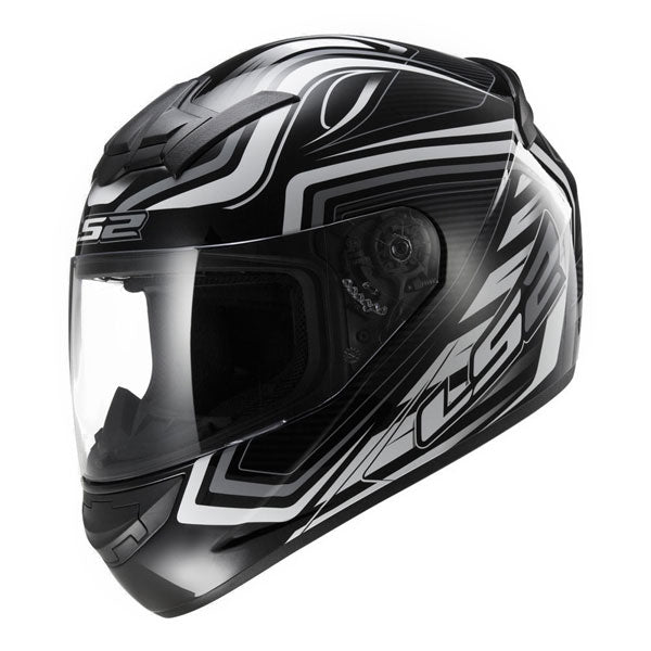 CASCO INTEGRALE FF352 BLK/WHT TAGLIA L