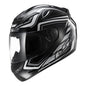 CASCO INTEGRALE FF352 BLK/WHT TAGLIA L