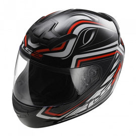 CASCO INTEGRALE FF352 BLK/RED TAGLIA XL