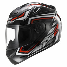 Carica l&#39;immagine nel visualizzatore di Gallery, CASCO INTEGRALE FF352 BLK/RED TAGLIA XXL