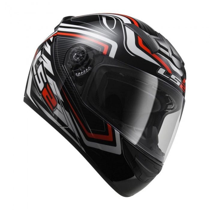 CASCO INTEGRALE FF352 BLK/RED TAGLIA XXL