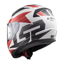 Carica l'immagine nel visualizzatore di Gallery, CASCO INTEGRALE FF353 GRID RED TG.L
