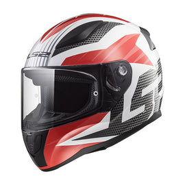 CASCO INTEGRALE FF353 GRID RED TG.XL