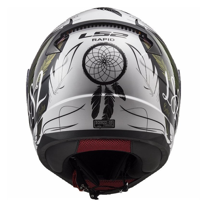 CASCO INTEGRALE FF353 BOHO WHITE TG.M