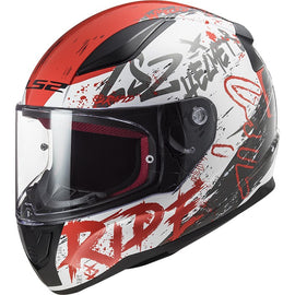 CASCO FF353 RAPID NAUGHTY WHITE/RED T.XL