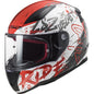 CASCO FF353 RAPID NAUGHTY WHITE/RED T.XL