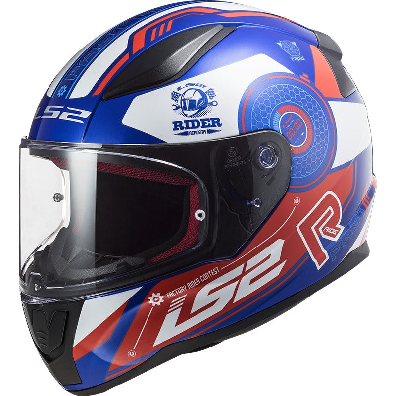 CASCO FF353 STRATUS BLUE/RED/WHITE TG.S