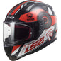 CASCO FF353 STRATUS BLACK/RED/SILVER L