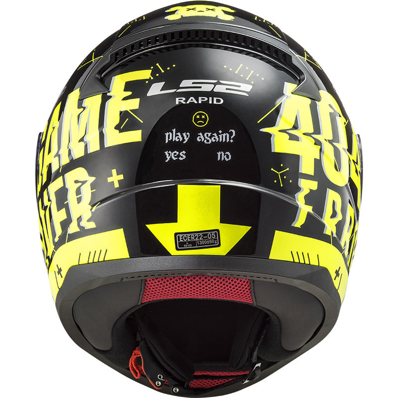CASCO FF353 RAPID PLAYER H-V BL/YEL TG.L