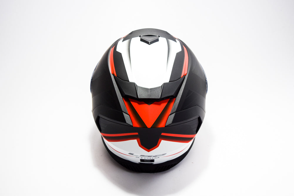 CASCO FF800 STORM NERVE MATT NERO/ROSS L