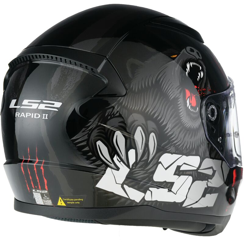 CASCO FF353 RAPID II CLAW BLACK TG.M 06