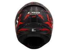 Carica l'immagine nel visualizzatore di Gallery, CASCO FF353 RAPID II KAIJU B/R/W T.M 06
