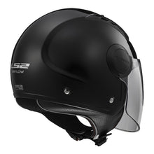 Carica l'immagine nel visualizzatore di Gallery, CASCO JET OF562 AIRFLOW BLACK LONG T.L