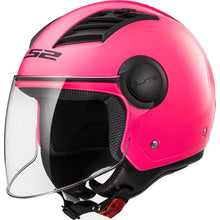 Carica l'immagine nel visualizzatore di Gallery, CASCO JET OF562 AIRFLOW PINK LONG TG M