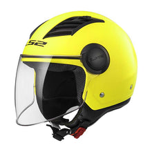 Carica l'immagine nel visualizzatore di Gallery, CASCO JET OF562 AIRFLOW YELLOW LONG TG.M