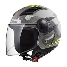 Carica l'immagine nel visualizzatore di Gallery, CASCO JET OF562 AIRFLOW CAMO YELLOW TG.M