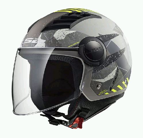 CASCO JET OF562 AIRFLOW CAMO YELLOW TG.X