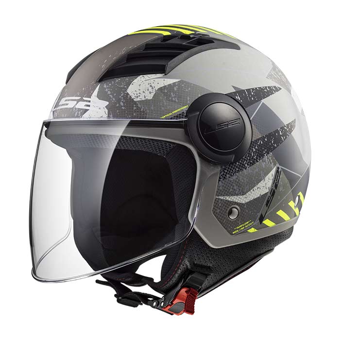 CASCO JET OF562 AIRFLOW CAMO YELLOW XXL