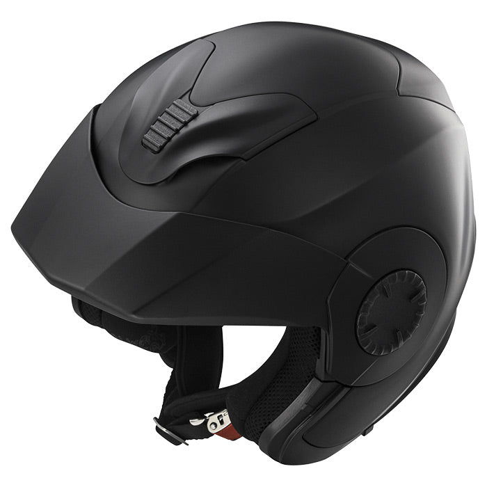 CASCO JET OF570 LS2 VERSO MATT BLACK  S
