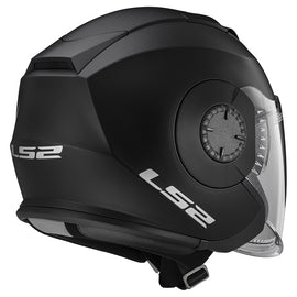 CASCO JET OF570 LS2 VERSO MATT BLACK XXL
