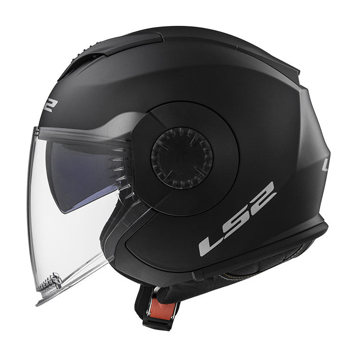 CASCO JET OF570 LS2 VERSO MATT BLACK XXL