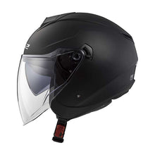 Carica l'immagine nel visualizzatore di Gallery, CASCO JET MONO MATT BLACK TAGLIA L
