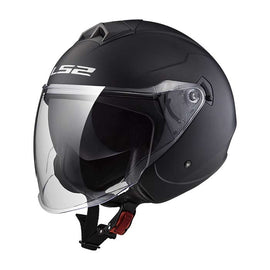CASCO JET MONO MATT BLACK TAGLIA M