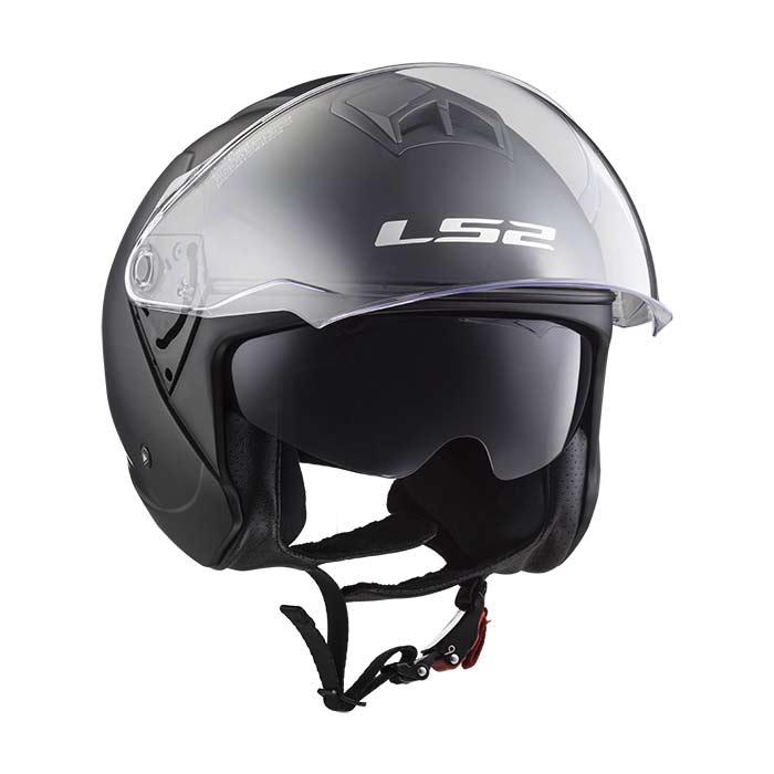 CASCO JET MONO MATT BLACK TAGLIA M