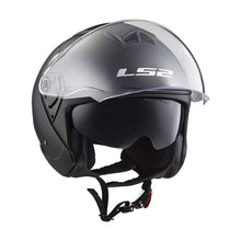 Carica l'immagine nel visualizzatore di Gallery, CASCO JET MONO MATT BLACK TAGLIA M