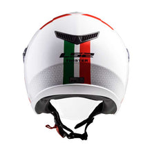 Carica l'immagine nel visualizzatore di Gallery, CASCO JET OF573 GREEN RED TAGLIA XL
