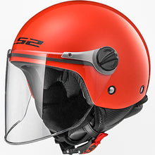 Carica l'immagine nel visualizzatore di Gallery, CASCO JET WUBY BIMBO ROSSO TAGLIA L