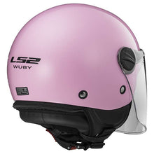 Carica l'immagine nel visualizzatore di Gallery, CASCO JET WUBY BIMBA ROSA TAGLIA M