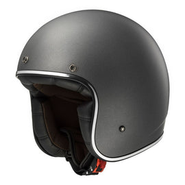 CASCO JET LS2 OF583 BOBBER TITANIO TG.L