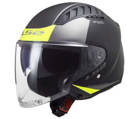CASCO OF600 COPTER MATT BLACK/YELLOW M