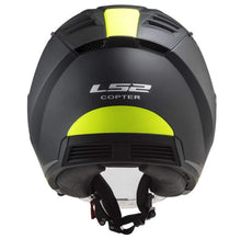 Carica l'immagine nel visualizzatore di Gallery, CASCO OF600 COPTER MATT BLACK/YELLOW XL
