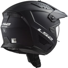 Carica l'immagine nel visualizzatore di Gallery, CASCO OF606 DRIFTER MATT BLACK TG.M 06