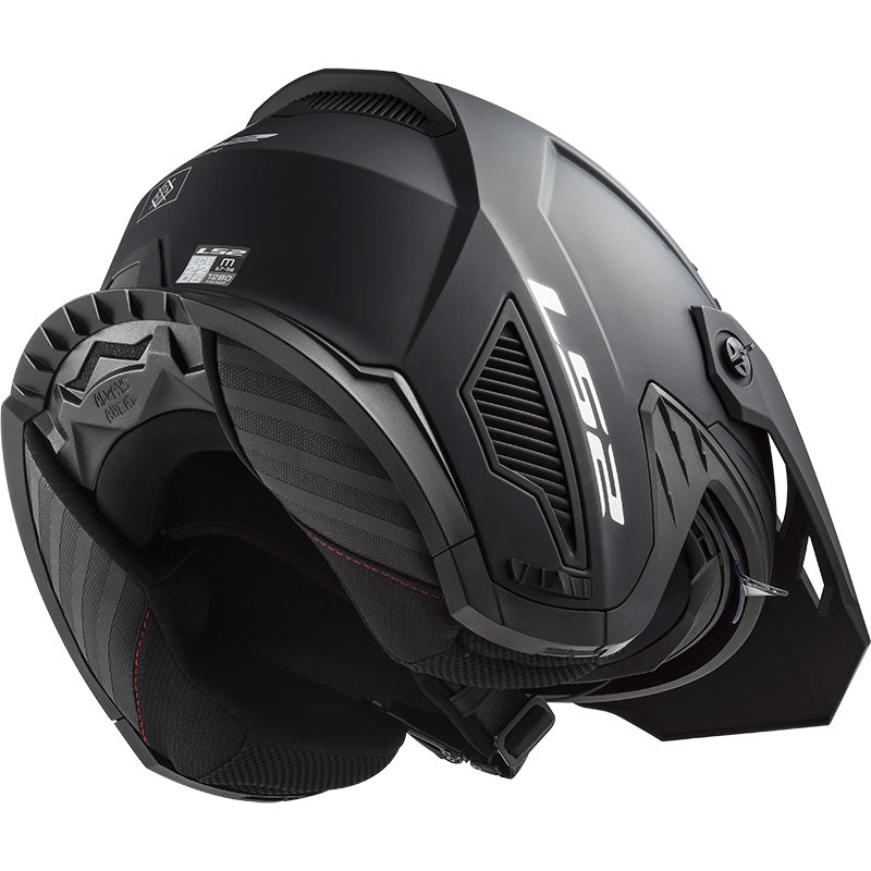 CASCO OF606 DRIFTER MATT BLACK TG.XXL 06