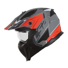 Carica l&#39;immagine nel visualizzatore di Gallery, CASCO OF606 DRIFTER DEVOR TIT-RED XXL 06