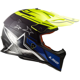 CASCO LS2 OFF ROAD MX437 FAST YELLOW T M