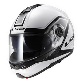 CASCO MODULAR FF325 WHITE BLK. TAGLIA L