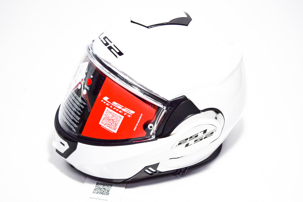 CASCO MODULARE FF399 VALIANT WHITE TG.XL