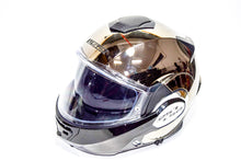 Carica l'immagine nel visualizzatore di Gallery, CASCO MODULARE FF399 VALIANT CROME TG.M