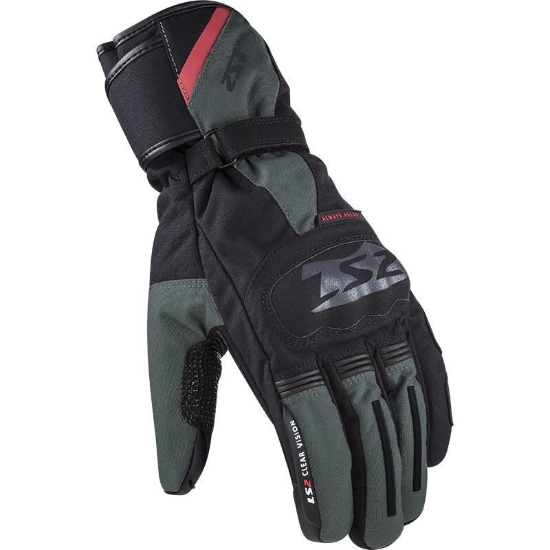 GUANTI SNOW MAN BLACK/GREEN TG.XL
