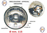 1704-OR - FARO ANTERIORE SIEM DIAMETRO 115 VESPA 125 ET3-PRIMAVERA