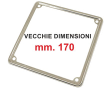 Carica l'immagine nel visualizzatore di Gallery, CI3277-IX - CORNICE TARGA INOX LUCIDATA VESP 170X170
